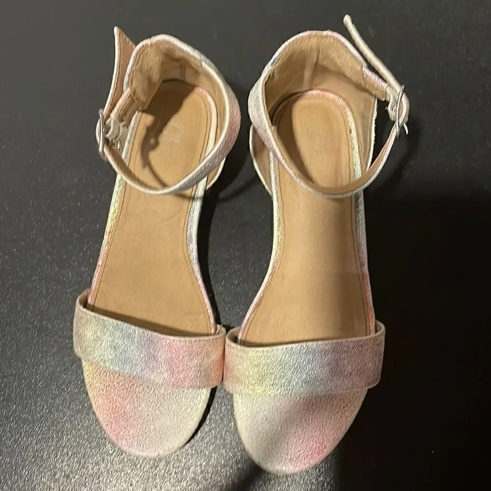 Girls Wonder Nation gradient sandals